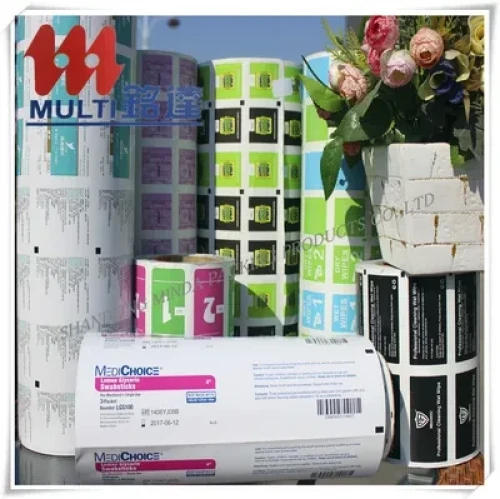 Medical First Aid Antiseptic Alcohol Bzk Swab Use Aluminum Foil Paper