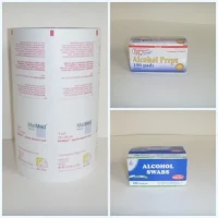 ISO13485 Certificate Aluminum Foil Laminated Paper for Alcohol Swab Wrapping