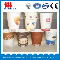 Single Wall PE Coated Paper Paper Cups